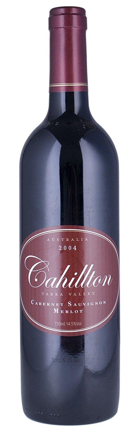 cahillton 嘉慶屯赤霞珠梅洛干紅葡萄酒2004 750ml (澳洲原瓶進口)-食